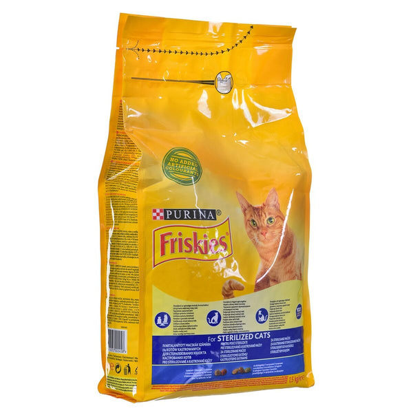 Katzenfutter Purina FRISKIES Sterilized Erwachsener 1,5 Kg