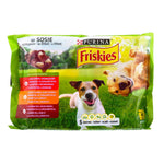 Nassfutter Purina Friskies Huhn Rindfleisch Lamm Kartoffeln Mohrrübe 4 x 100 g