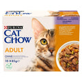 Katzenfutter Purina Cat Chow Adult 1+ Lamm 10 x 85 g