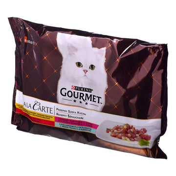 Nassfutter Purina GOURMET A la Carte Huhn Rindfleisch 4 x 85 g