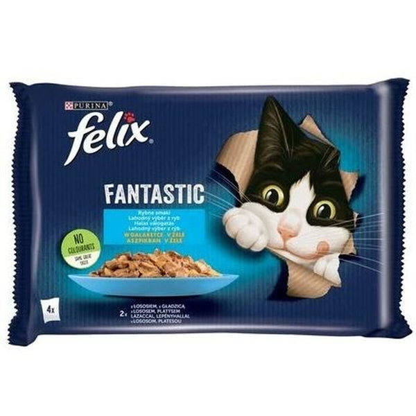 Katzenfutter Purina Fantastic Lachsfarben 340 g