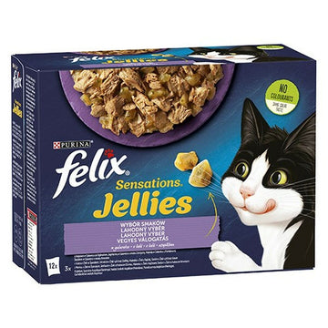 Katzenfutter Purina Felix Sensations Truthahn Lamm 12 x 85 g