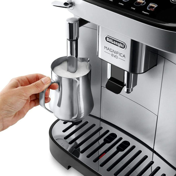 Superautomatische Kaffeemaschine DeLonghi ECAM 290.31.SB Silberfarben 1450 W 15 bar 250 g 2 Kopper 1,8 L