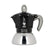 Italienische Kaffeemaschine Bialetti Moka Induction Schwarz Metall Edelstahl Aluminium 100 ml 2 Kopper