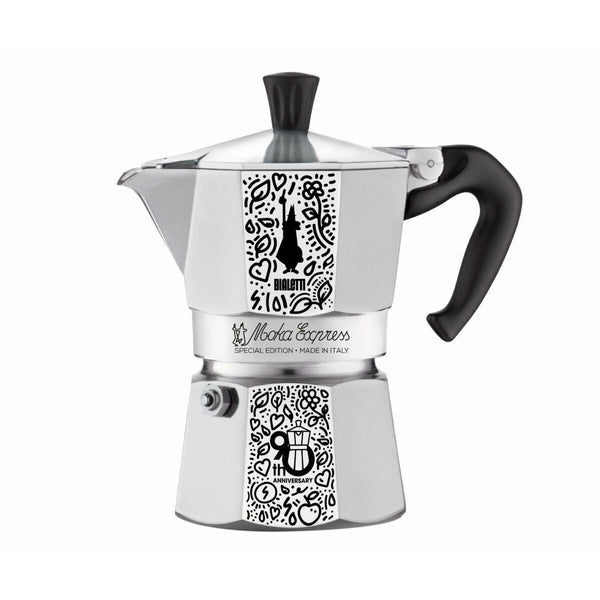 Italienische Kaffeemaschine Bialetti Moka Express Aluminium