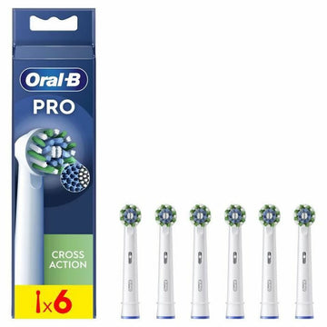 Ersatzkopf Oral-B 6 Stück Weiß