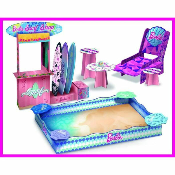 Playset Lisciani Giochi Barbie Surf & Sand 1 Stücke