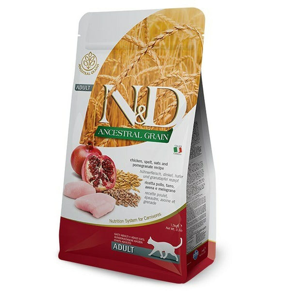 Katzenfutter Farmina N&D ANCESTRAL Erwachsener Granatapfel Huhn 1,5 Kg