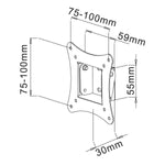 TV Halterung Techly ICA-LCD-900 13" 30" 15 kg