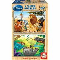 Puzzle Educa DISNEY 100 Stücke (2x50 cm)