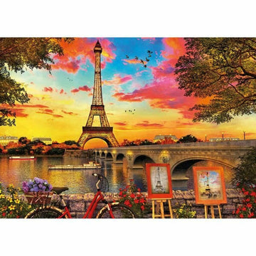 Puzzle Educa Sunset In Paris 2000 Stücke