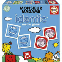 Lernspiel Educa Monsieur Madame Identic (FR)