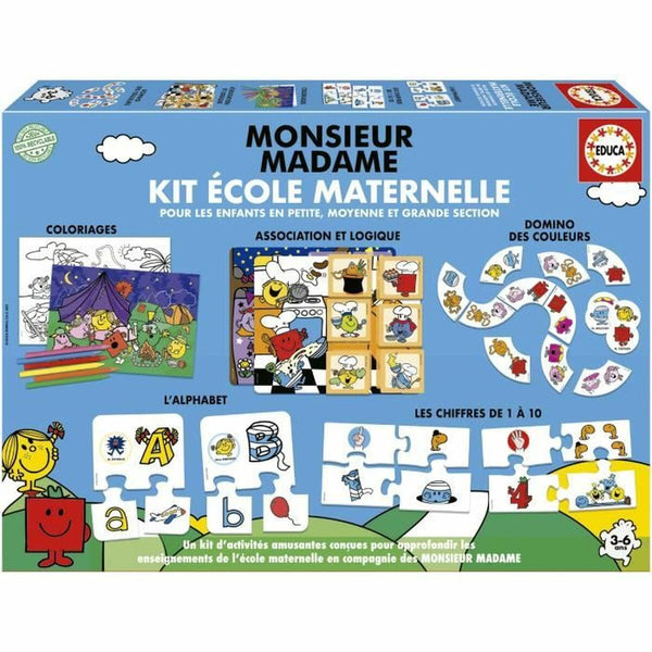 Lernspiel Educa Monsieur Madame (FR)