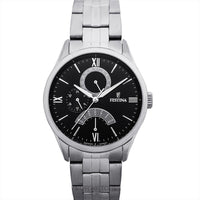 Herrenuhr Festina F16822/4 Schwarz Silberfarben