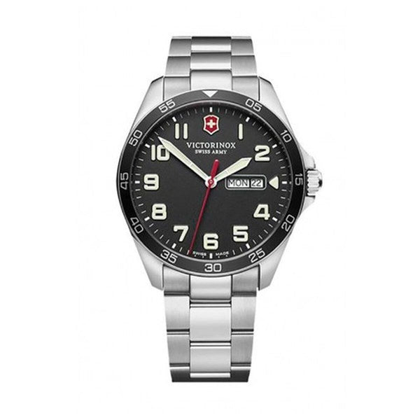 Herrenuhr Victorinox V241849 Schwarz Silberfarben