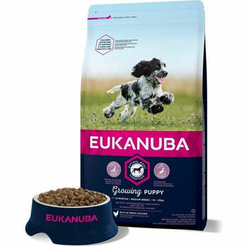 Futter Eukanuba PUPPY Welpe/Junior Huhn 3 Kg