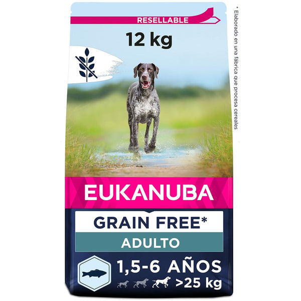 Hundefutter Eukanuba Erwachsener Fisch 12 kg