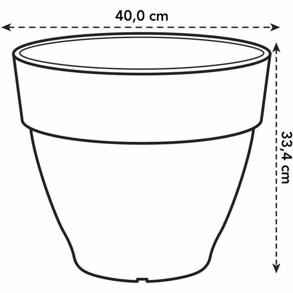 Blumentopf Elho   kreisförmig Terrakotta Kunststoff Ø 40 cm