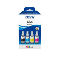 Original Tintenpatrone Epson C13T66464A Schwarz/Zyanblau/Magenta/Gelb