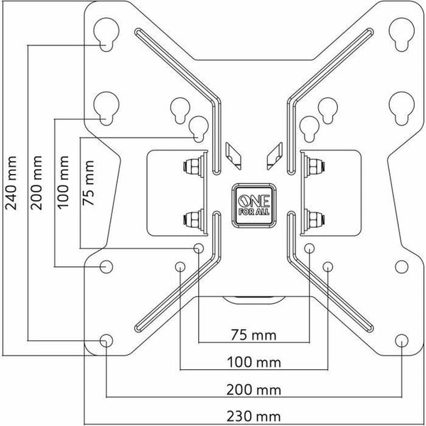 TV Halterung One For All WM2241 13"-32" 20 kg