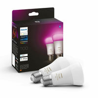 Smart Glühbirne Philips Pack de 2 E27 Weiß F 9 W E27 806 lm (6500 K)