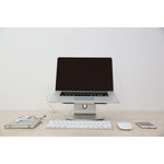 Laptop-Stand Pout POUT-01001S Nylon Silikon Aluminium