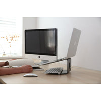 Laptop-Stand Pout POUT-01001S Nylon Silikon Aluminium