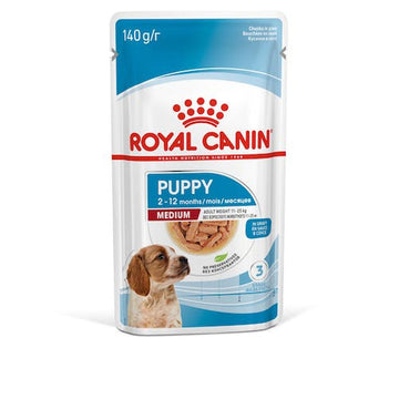 Nassfutter Royal Canin Medium Puppy Huhn 10 x 140 g