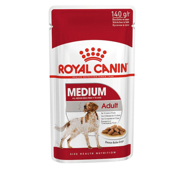 Nassfutter Royal Canin Medium Adult 10 x 140 g