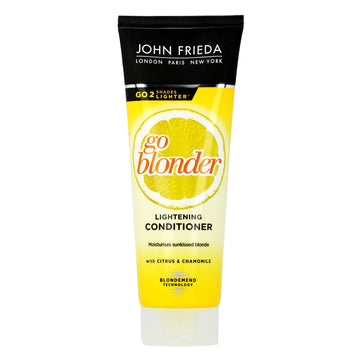 Pflegespülung für Blondes und Graues Haar John Frieda Go Blonder 250 ml